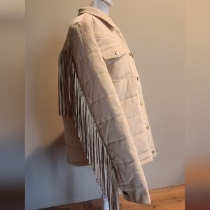 Women's Idyllwind Beige Western Jacket With Fringe